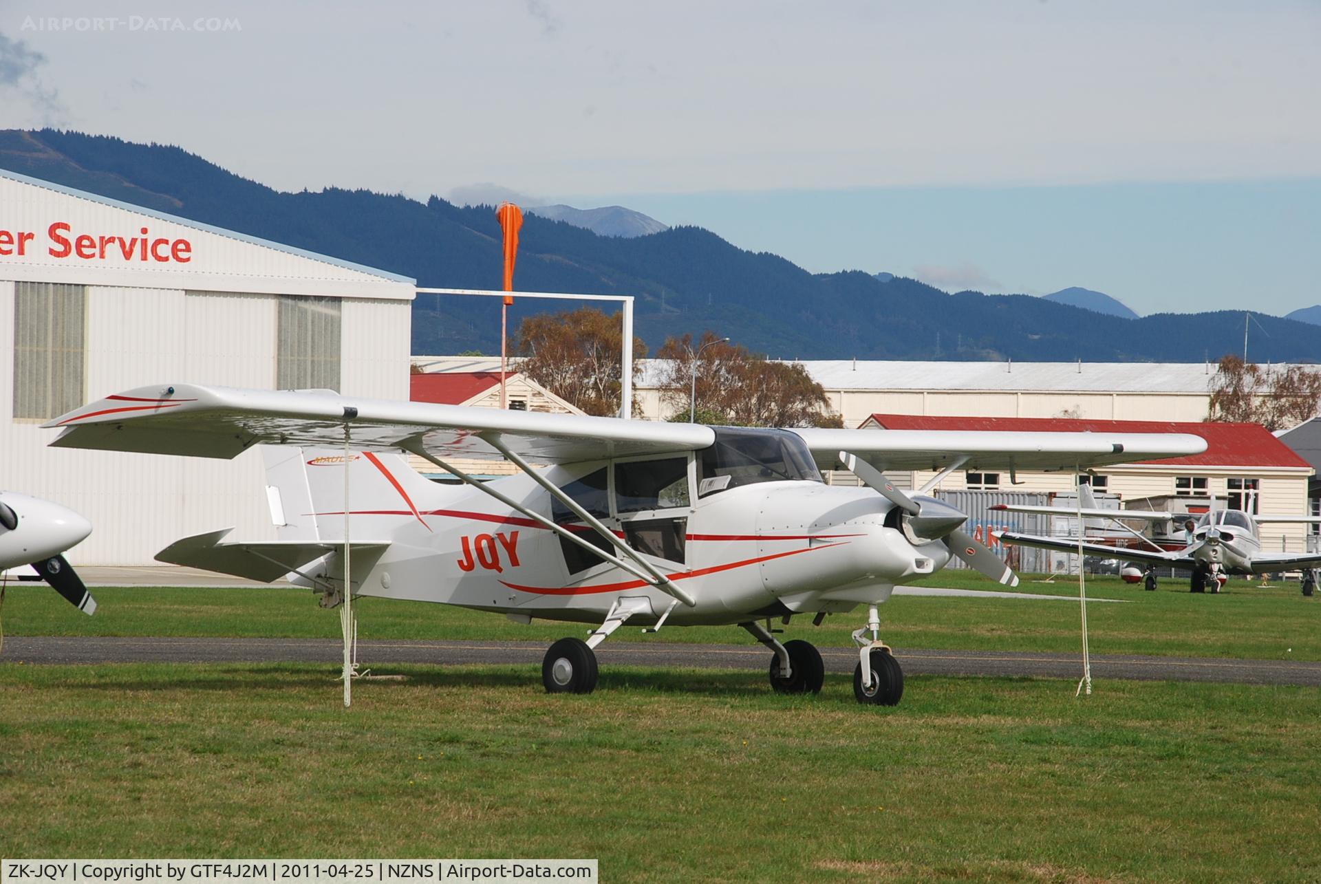 ZK-JQY, Maule MXT-7-180 Star Rocket C/N 14120C, ZK-JQY at Nelson 25.4.11