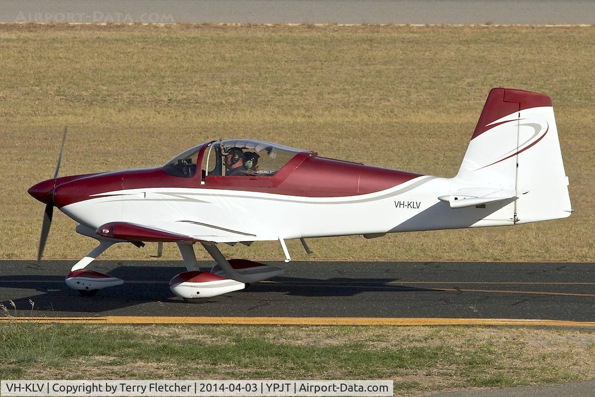 VH-KLV, 2005 Vans RV-9A C/N 90509, 2005 Cullinan Robert VANS RV9A, c/n: 90509 at Jandakot