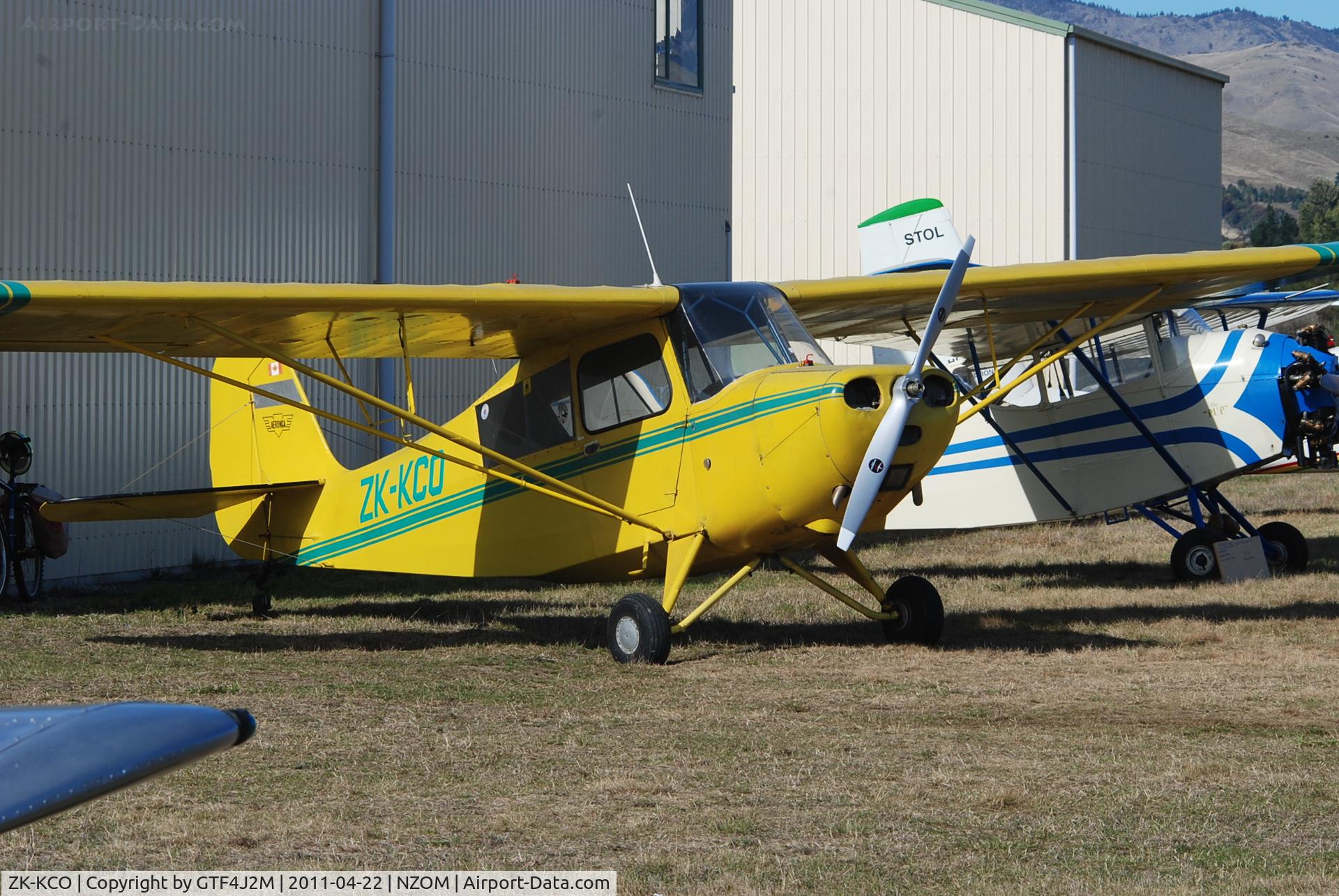 ZK-KCO, 1946 Aeronca 7AC Champion C/N 7AC-5384, ZK-KCO visiting the Omaka airshow 22.4.11