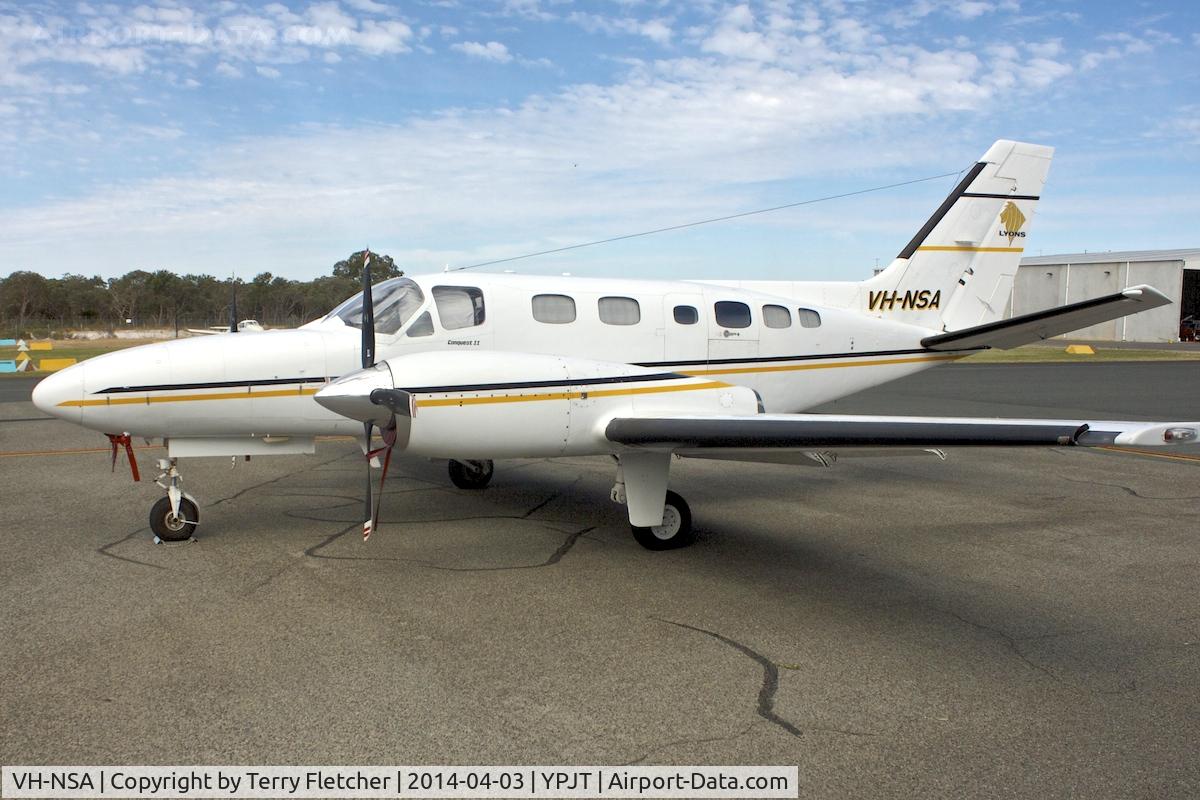 VH-NSA, 1979 Cessna 441 Conquest II C/N 441-0087, Cessna 441, c/n: 441-0087 at Jandakot