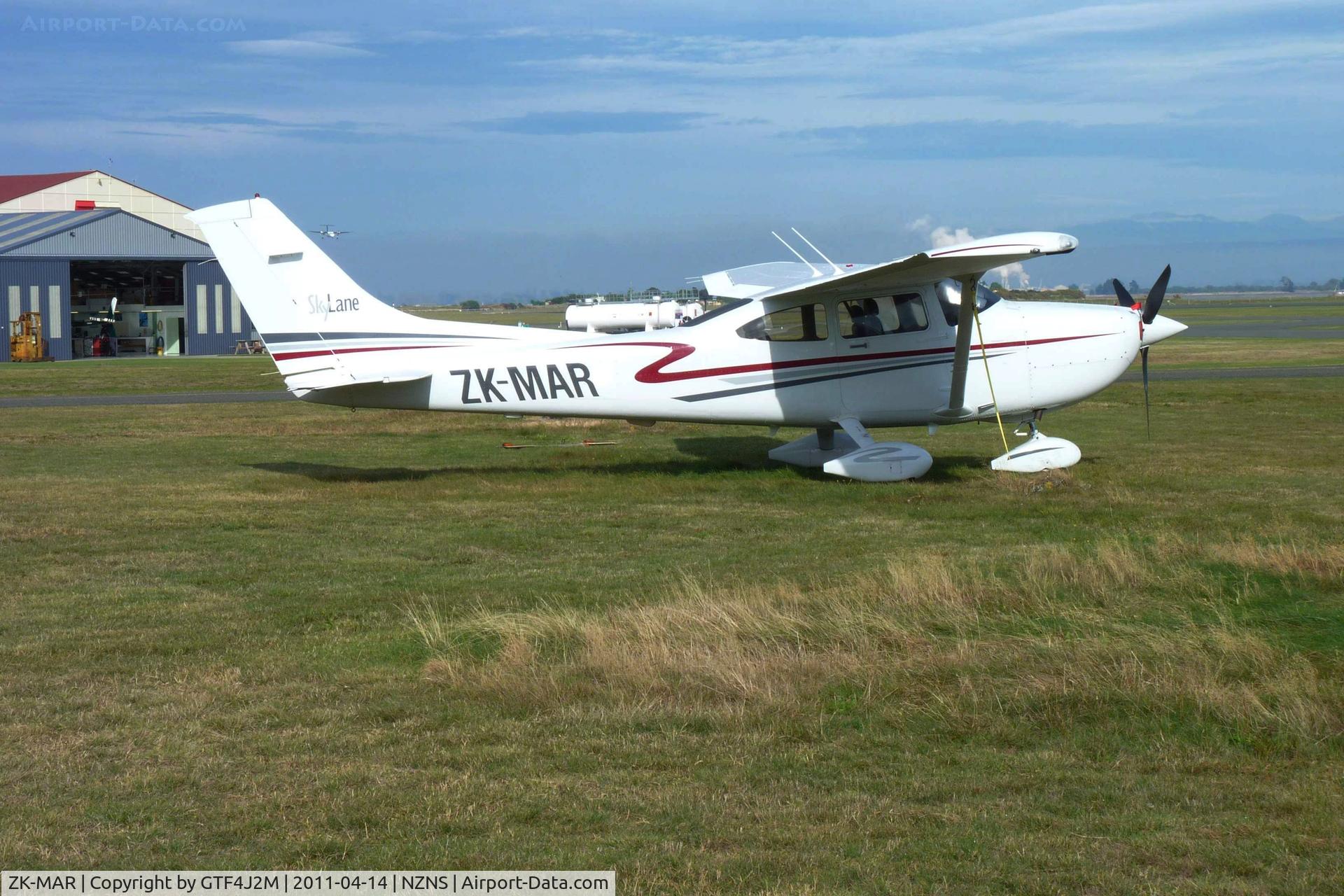ZK-MAR, Cessna 182T Skylane Skylane C/N 18281127, ZK-MAR at Nelson 14.4.11