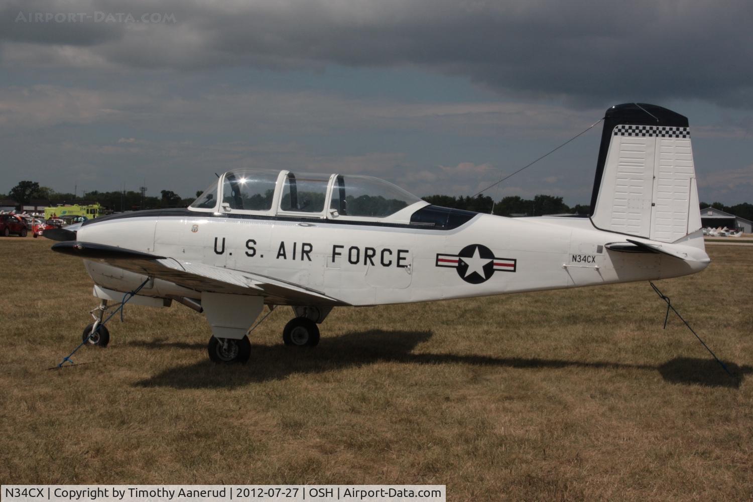 N34CX, 1958 Beech T-34A Mentor C/N CG-223, 1958 Beech T-34A, c/n: CG-223