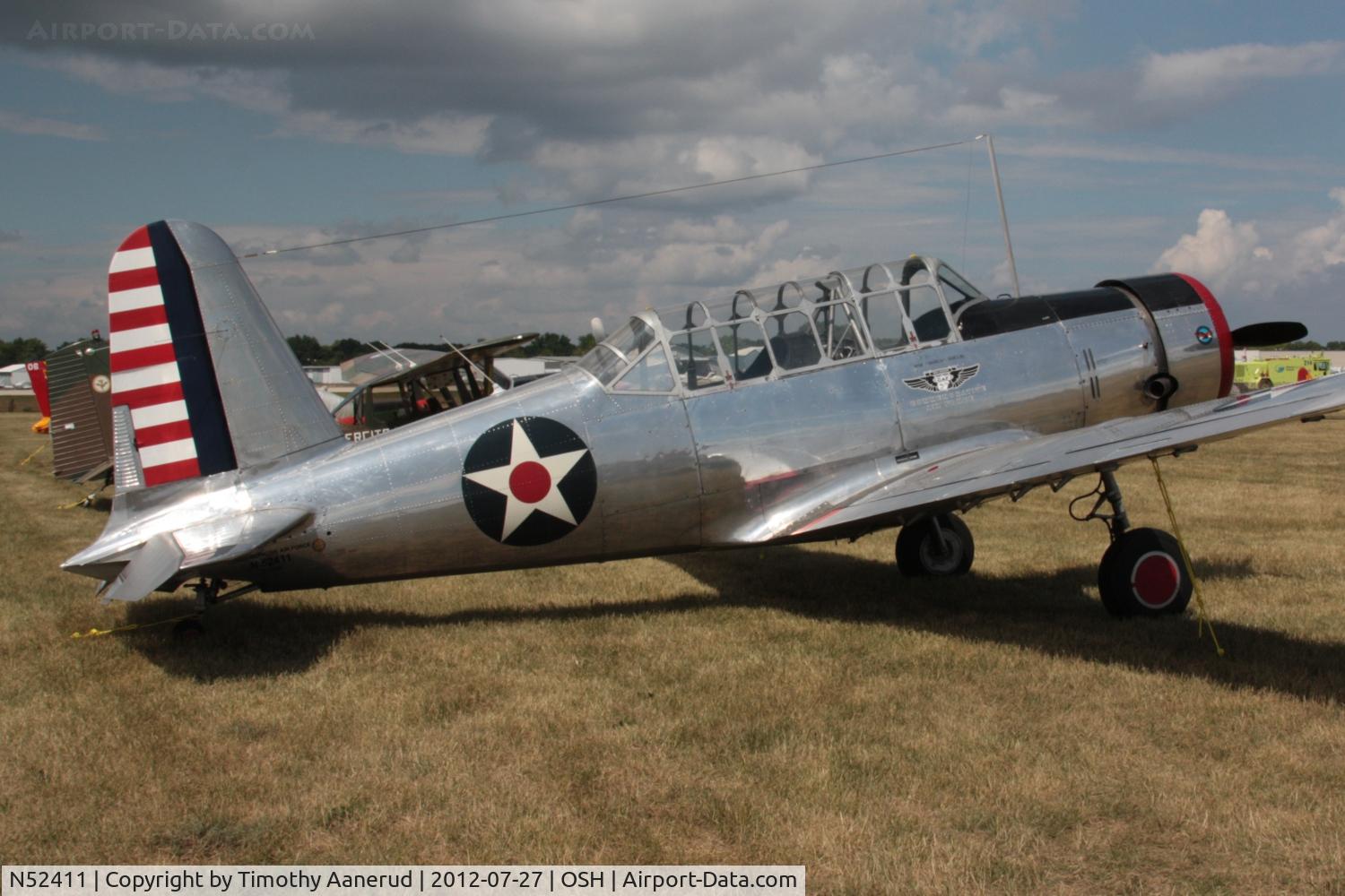 N52411, 1941 Consolidated Vultee BT-13A C/N 2548, 1941 Consolidated Vultee BT-13A, c/n: 2548