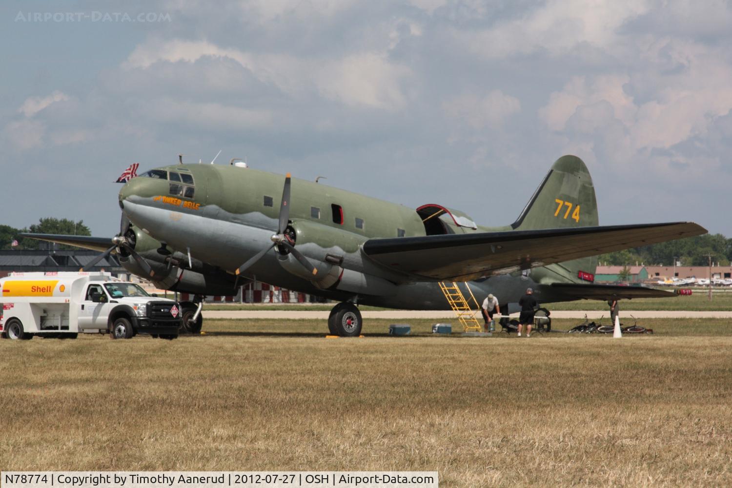 N78774, 1944 Curtiss C-46F Commando C/N 22597, 1944 Curtiss C-46F, c/n: 22597