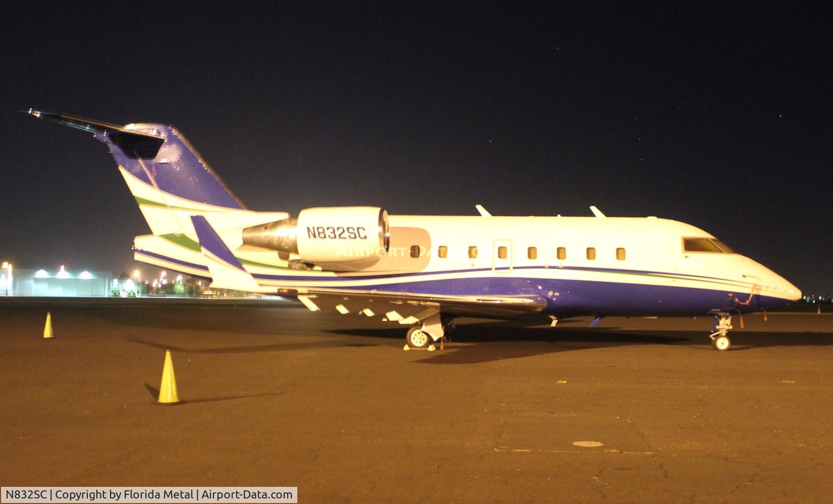 N832SC, 2000 Bombardier Challenger 604 (CL-600-2B16) C/N 5461, Challenger 604