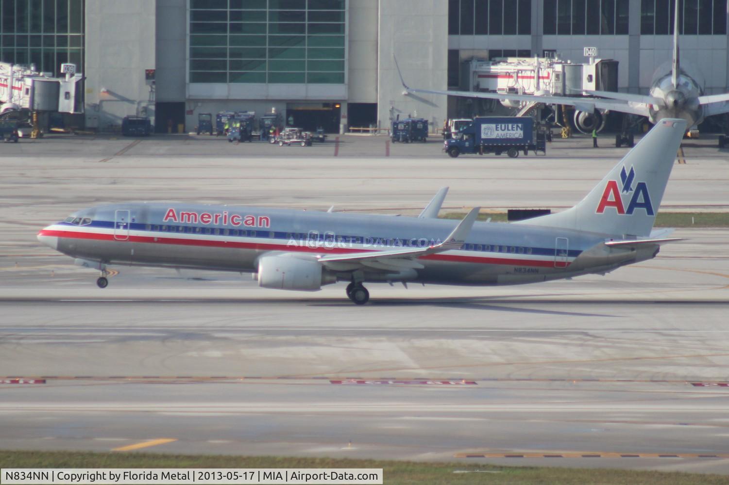 N834NN, 2010 Boeing 737-823 C/N 29576, American 737-800
