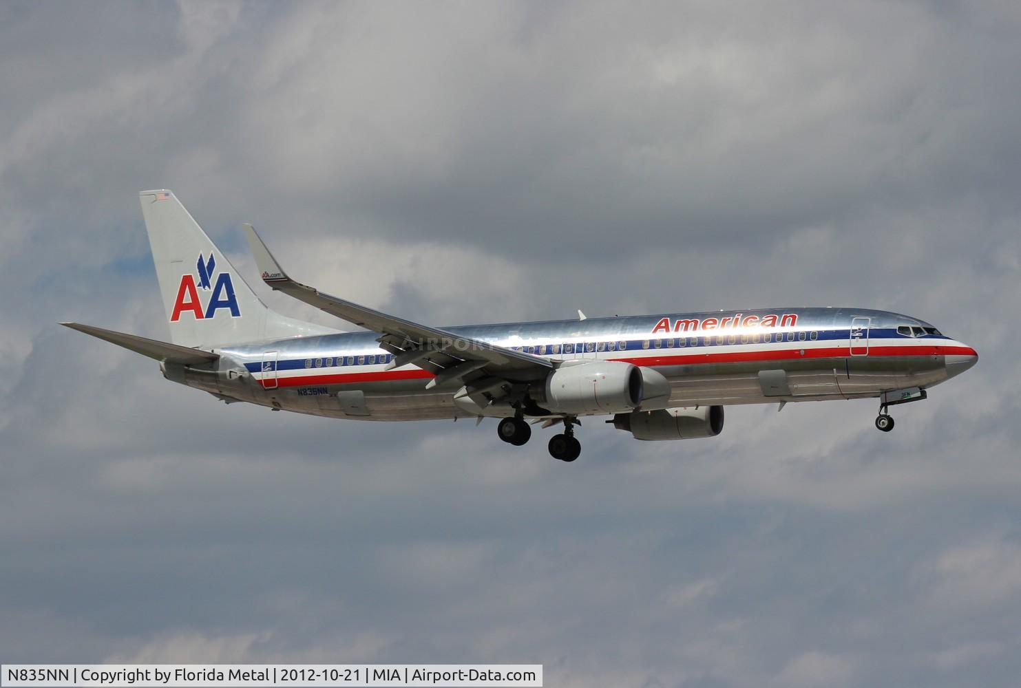 N835NN, 2010 Boeing 737-823 C/N 29577, American 737-800