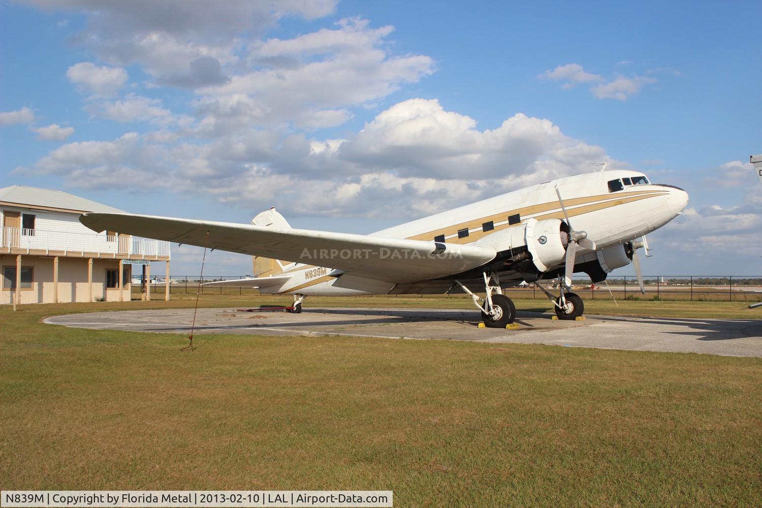N839M, 1943 Douglas VC-47A Skytrain C/N 20166, Douglas DC-3