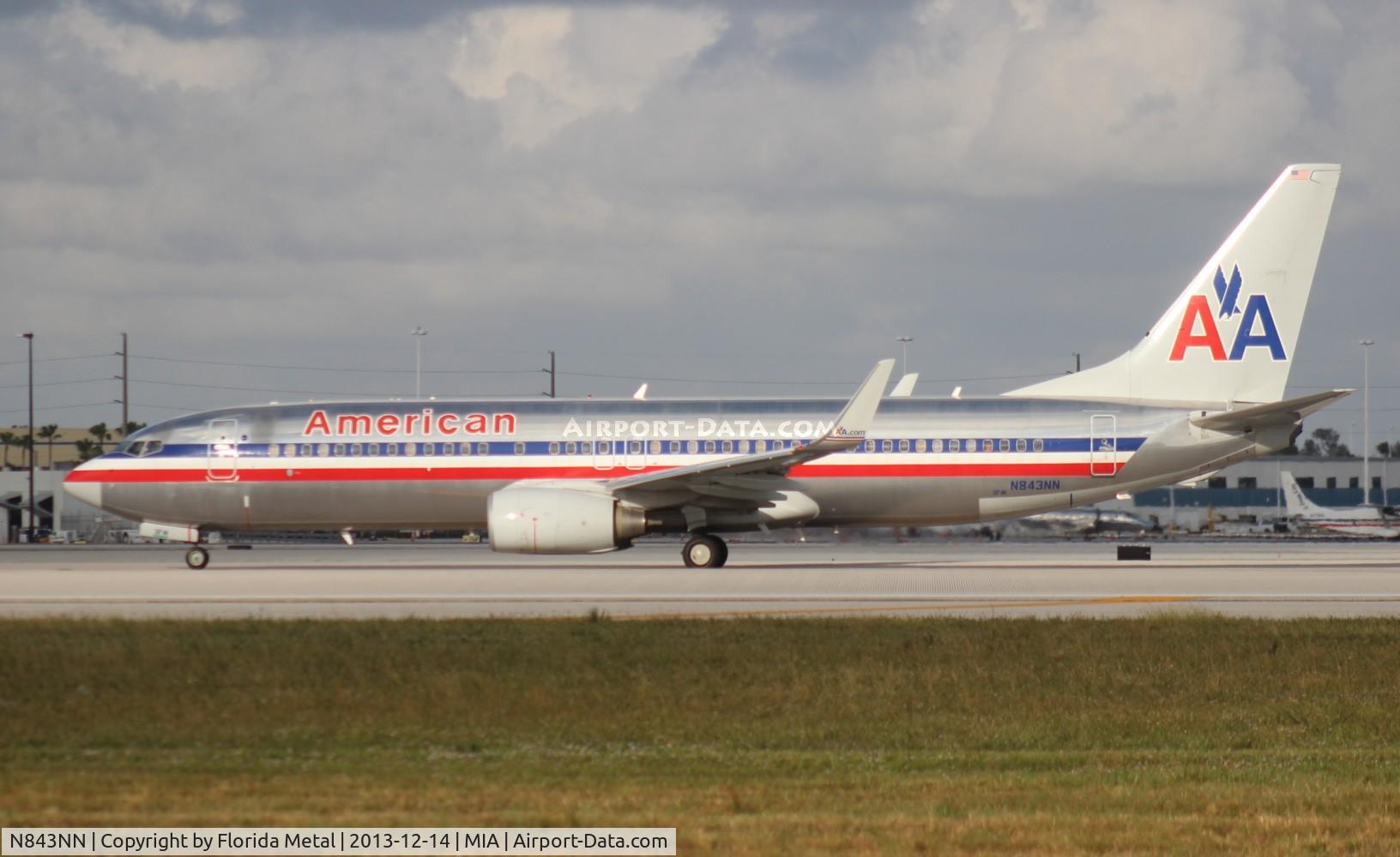 N843NN, 2010 Boeing 737-823 C/N 30906, American 737-800