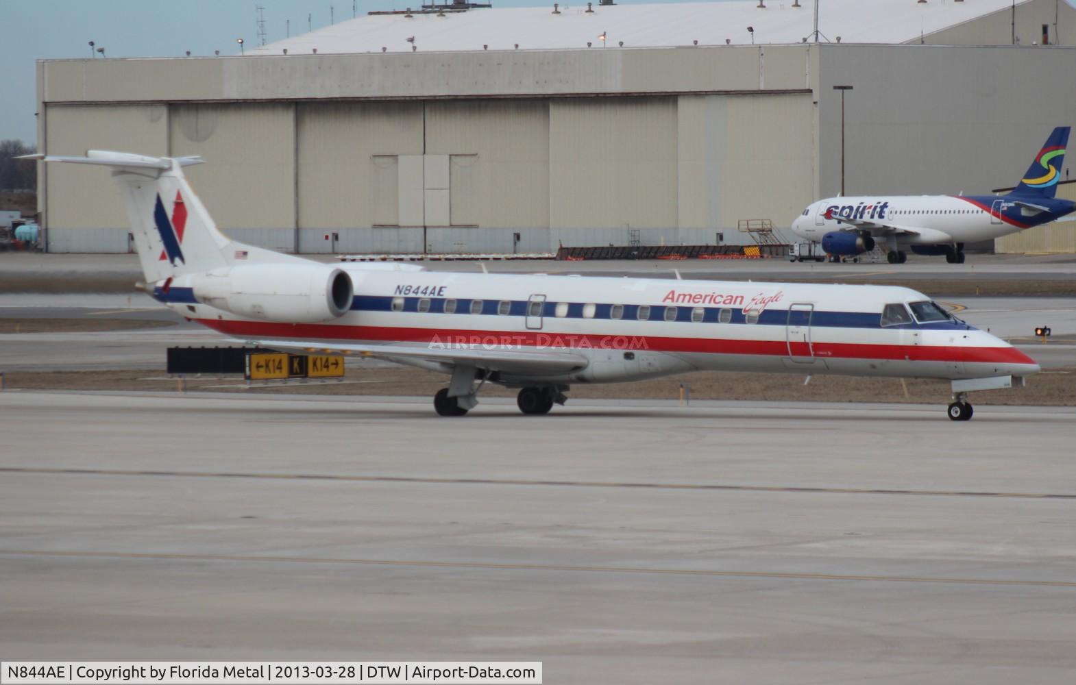 N844AE, 2003 Embraer ERJ-140LR (EMB-135KL) C/N 145682, Eagle E140