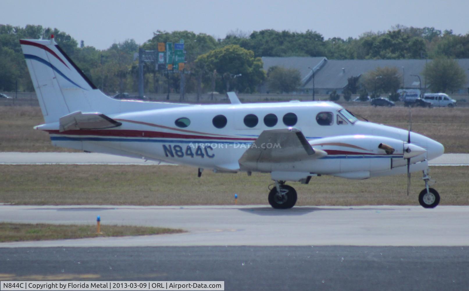 N844C, 1979 Beech C90 King Air C/N LJ-866, Beech C90