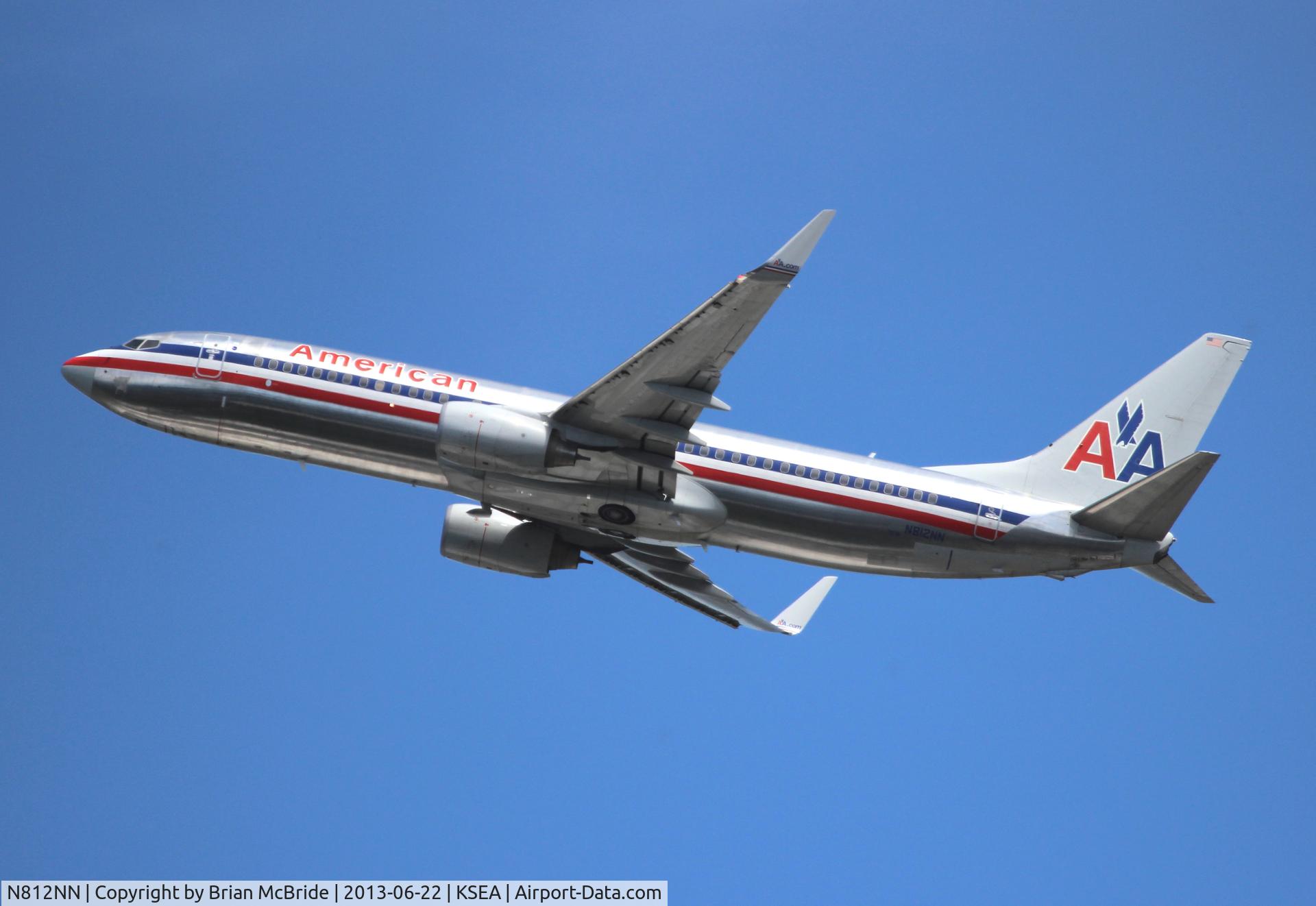 N812NN, 2009 Boeing 737-823 C/N 33520, American Airlines. 737-823. N812NN 3EM cn 33520 3070. Seattle Tacoma - International (SEA KSEA). Image © Brian McBride. 22 June 2013