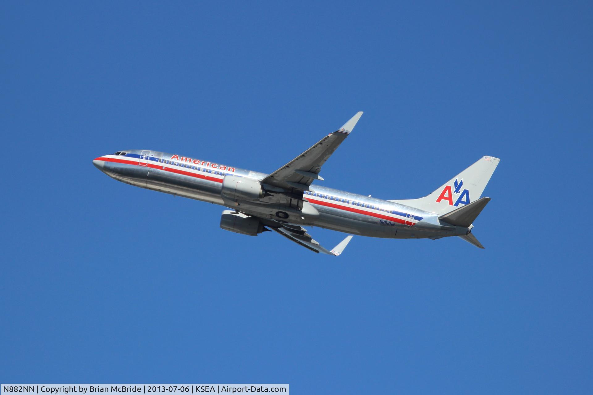 N882NN, 2011 Boeing 737-823 C/N 33221, American Airlines. 737-823. N882NN cn 33221. Seattle Tacoma - International (SEA KSEA). Image © Brian McBride. 06 July 2013