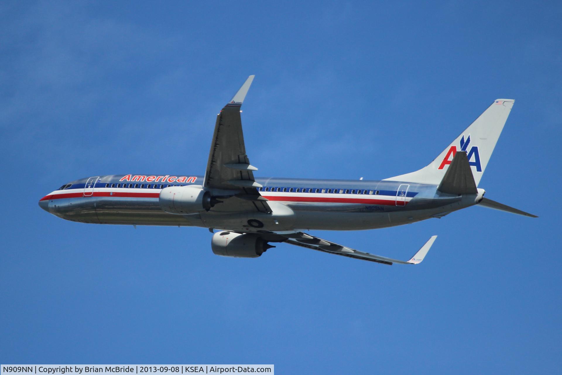 N909NN, 2012 Boeing 737-823 C/N 31159, American Airlines. 737-823. N909NN cn 31159 4259. Seattle Tacoma - International (SEA KSEA). Image © Brian McBride. 08 September 2013