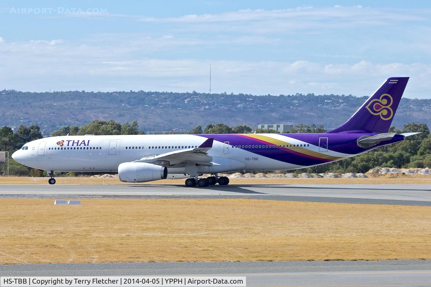 HS-TBB, 2011 Airbus A330-343X C/N 1269, 2011 Airbus A330-343X, c/n: 1269 at Perth International