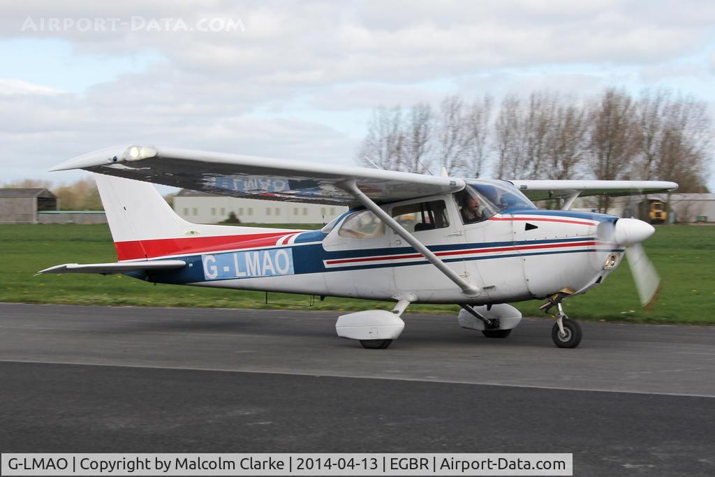 G-LMAO, 1978 Reims F172M Skyhawk Skyhawk C/N 1780, Reims F172M at The Real Aeroplane Club's Early Bird Fly-In, Breighton Airfield, April 2014.
