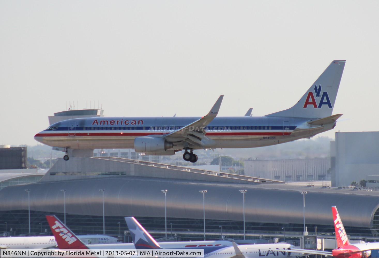 N846NN, 2010 Boeing 737-823 C/N 31101, American 737-800