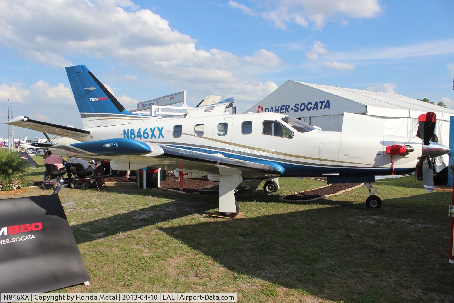 N846XX, 2013 Socata TBM-700 C/N 646, Socata TBM 850