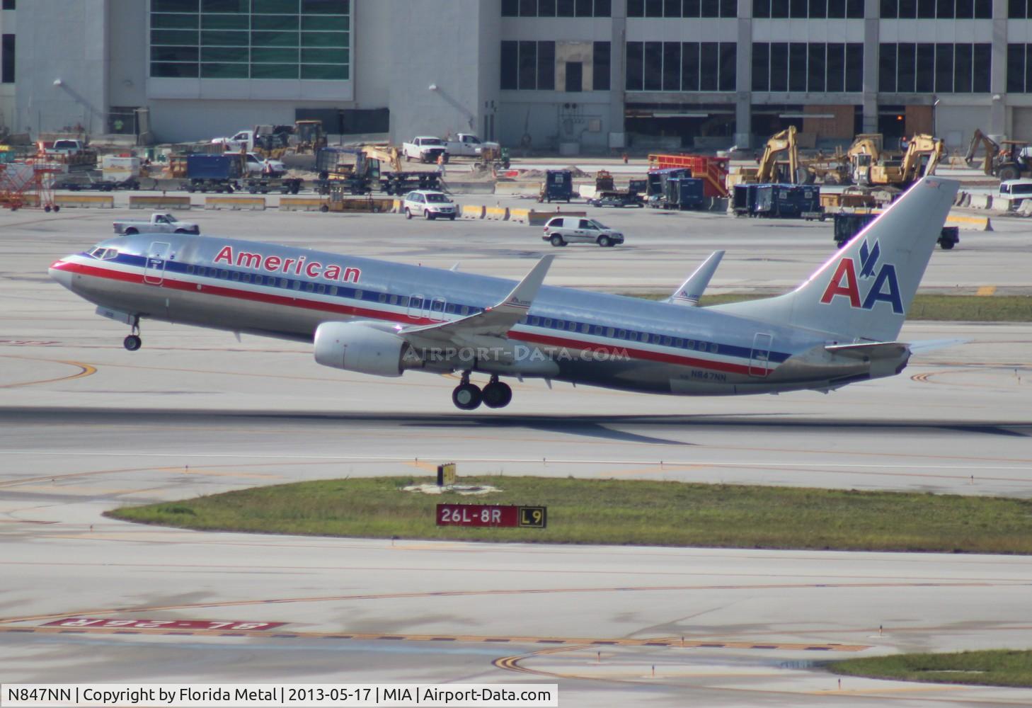 N847NN, 2010 Boeing 737-823 C/N 29575, American 737-800