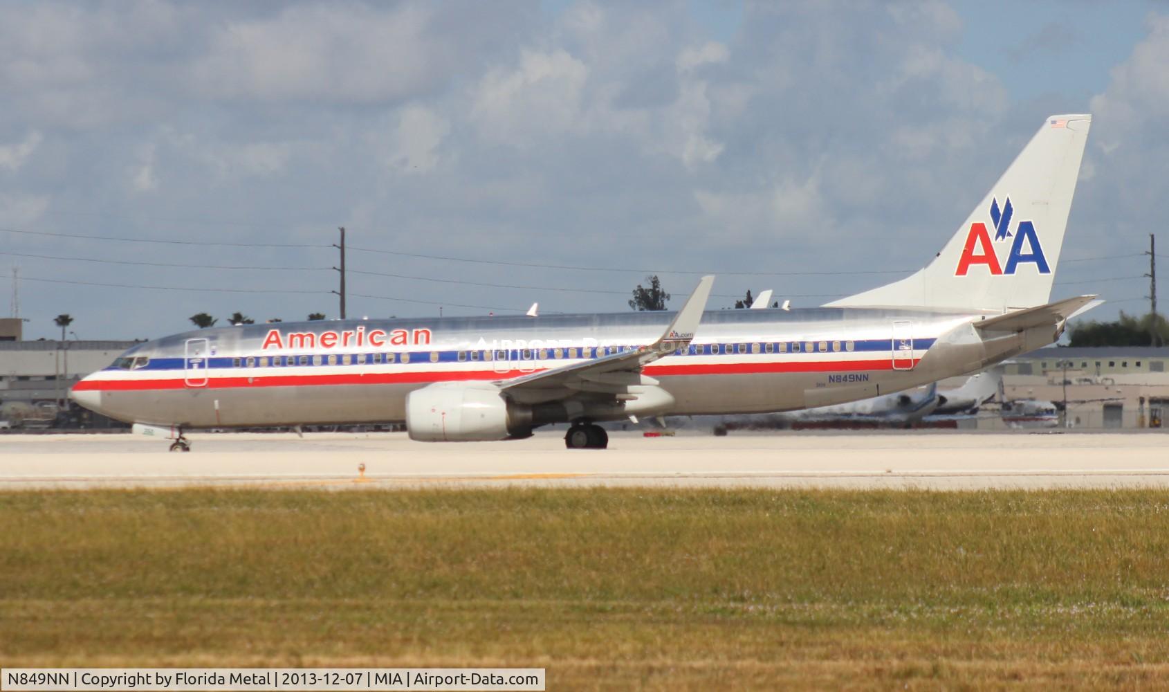 N849NN, Boeing 737-823 C/N 33213, American 737-800
