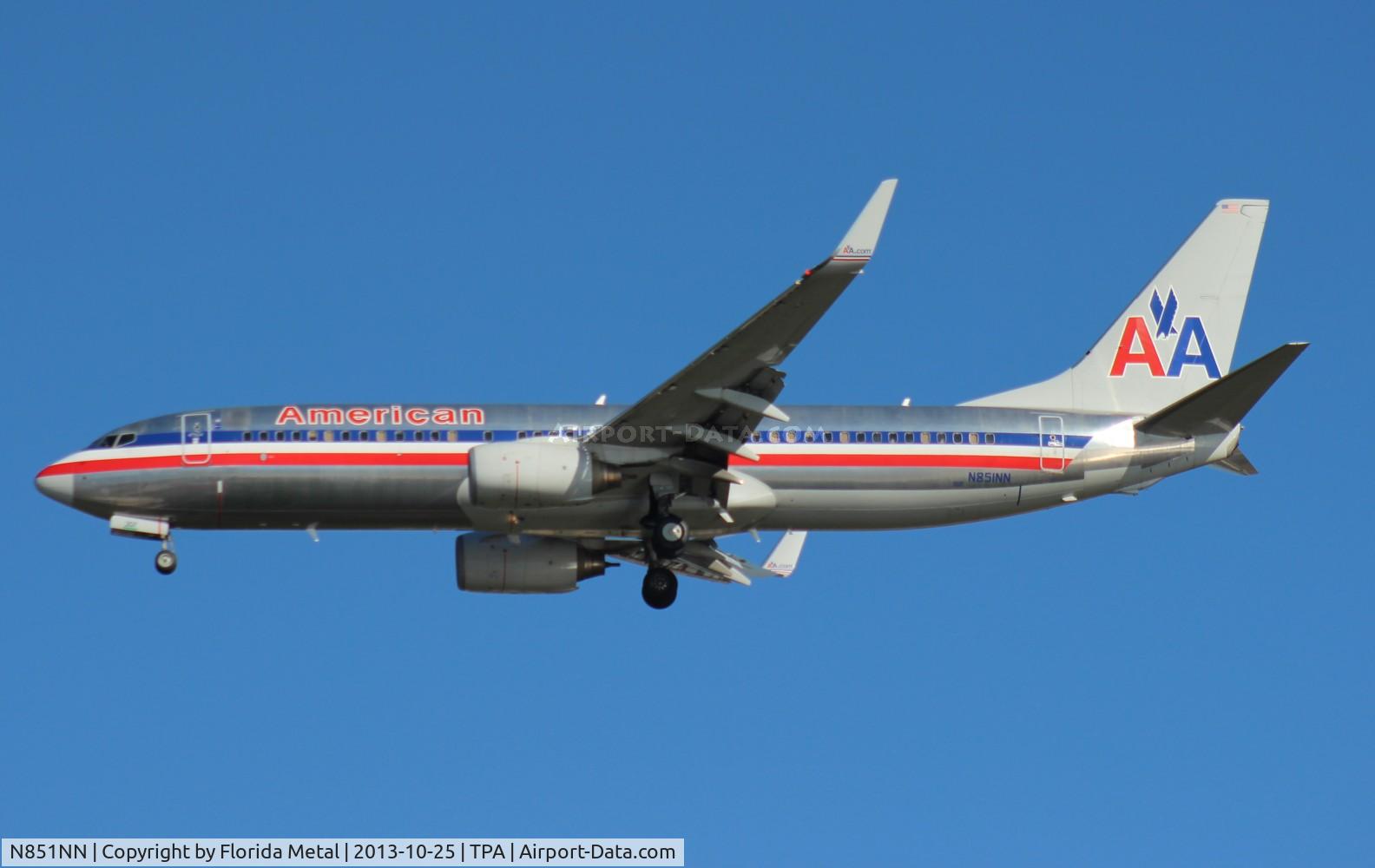 N851NN, 2010 Boeing 737-823 C/N 29556, American 737-800