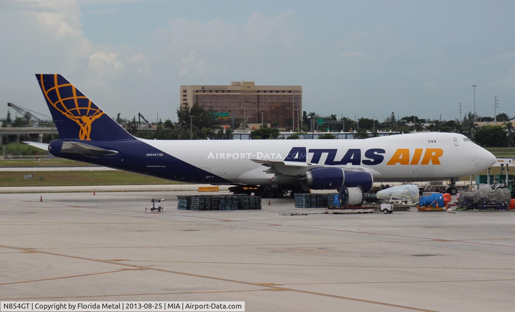 N854GT, 2013 Boeing 747-87UF C/N 37566, Atlas Air 747-800