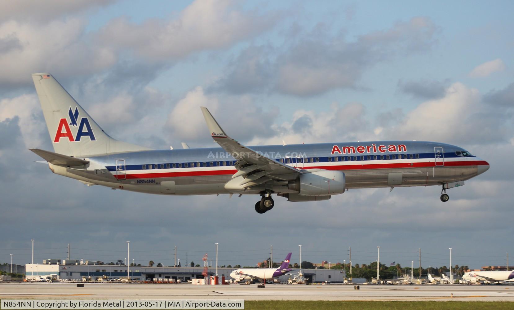 N854NN, 2010 Boeing 737-823 C/N 33214, American 737-800
