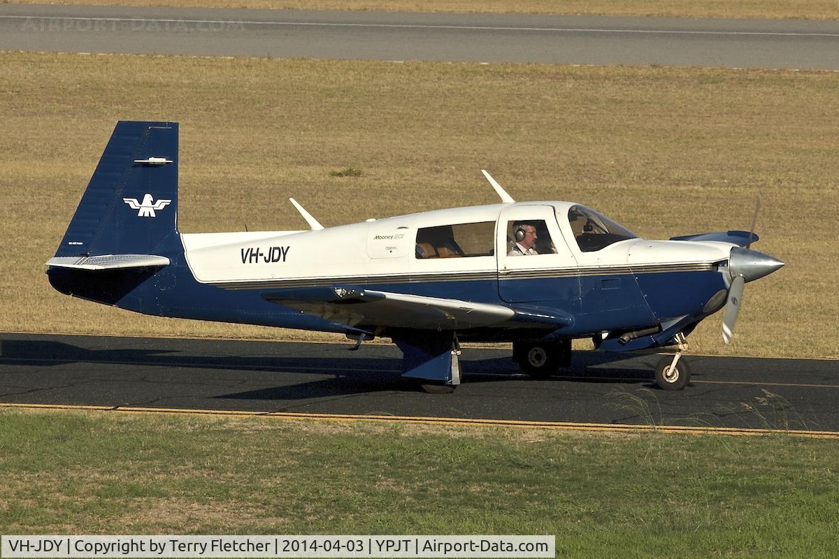 VH-JDY, 1988 Mooney M20J 201 C/N 24-1681, 1988 Mooney M20J, c/n: 24-1681 at Jandakot