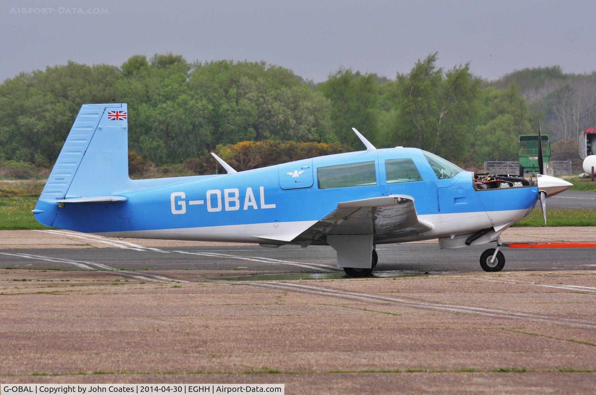 G-OBAL, 1986 Mooney M20J 201 C/N 24-1601, At Airtime North