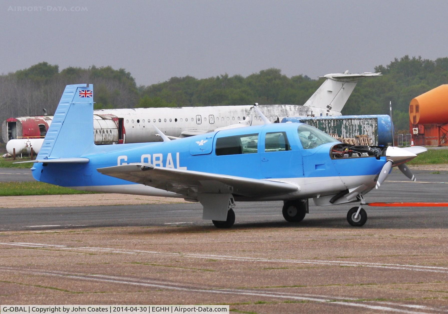 G-OBAL, 1986 Mooney M20J 201 C/N 24-1601, At Airtime Nth