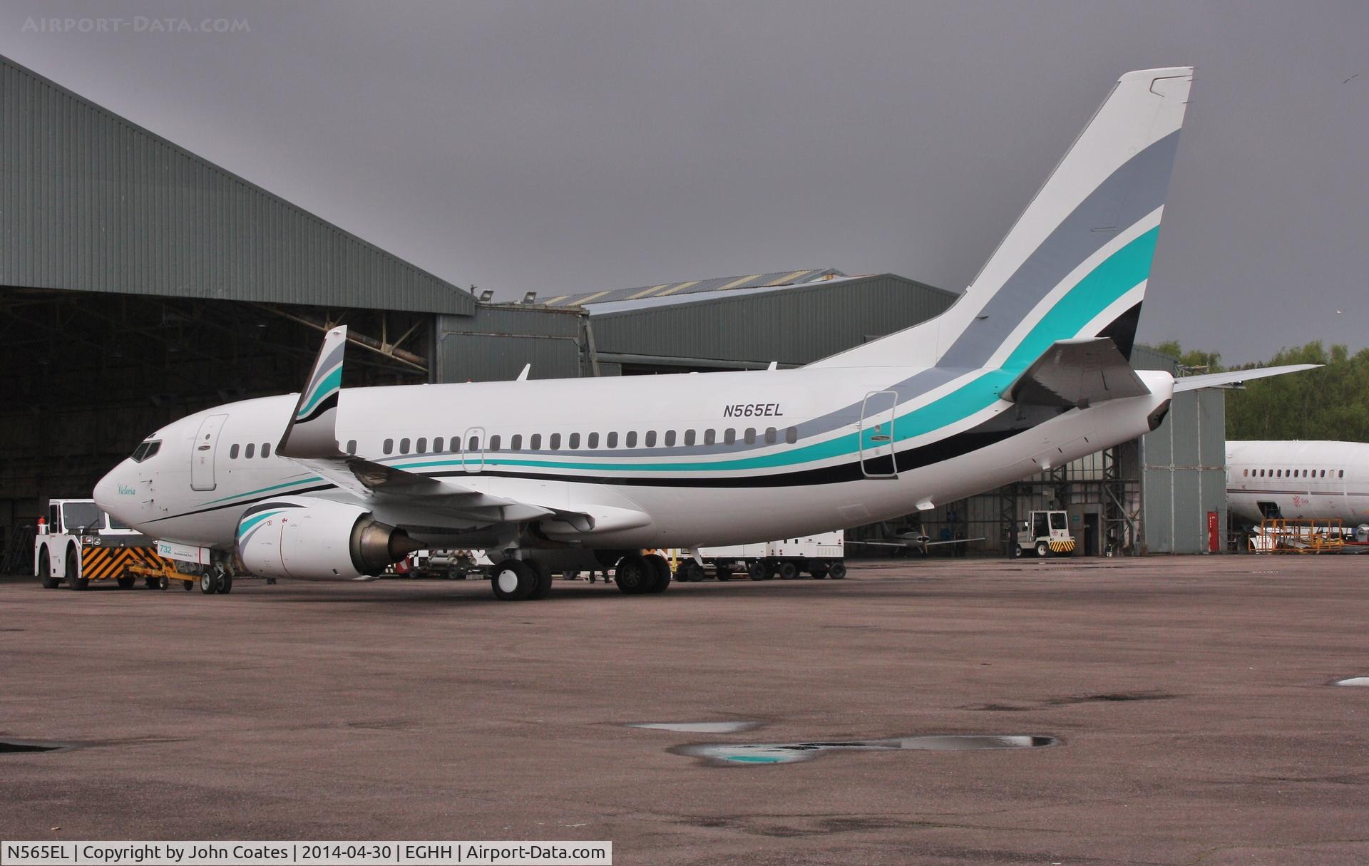 N565EL, 1991 Boeing 737-59D C/N 25065, Exits European  ready for delivery