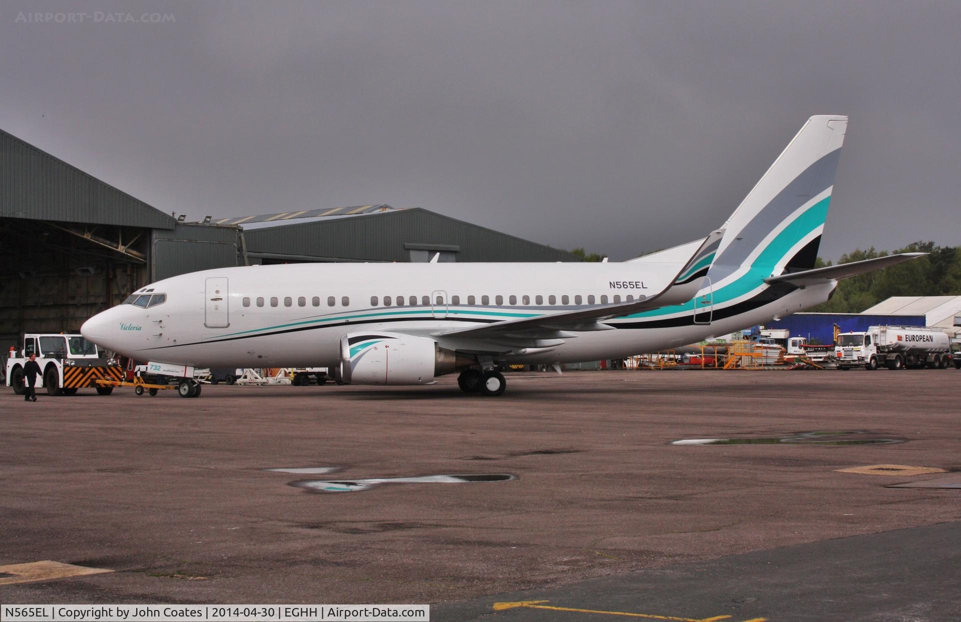N565EL, 1991 Boeing 737-59D C/N 25065, About to be delivered to USA