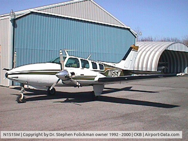 N1515W, 1972 Beech 58 Baron C/N TH-218, CKB 1992