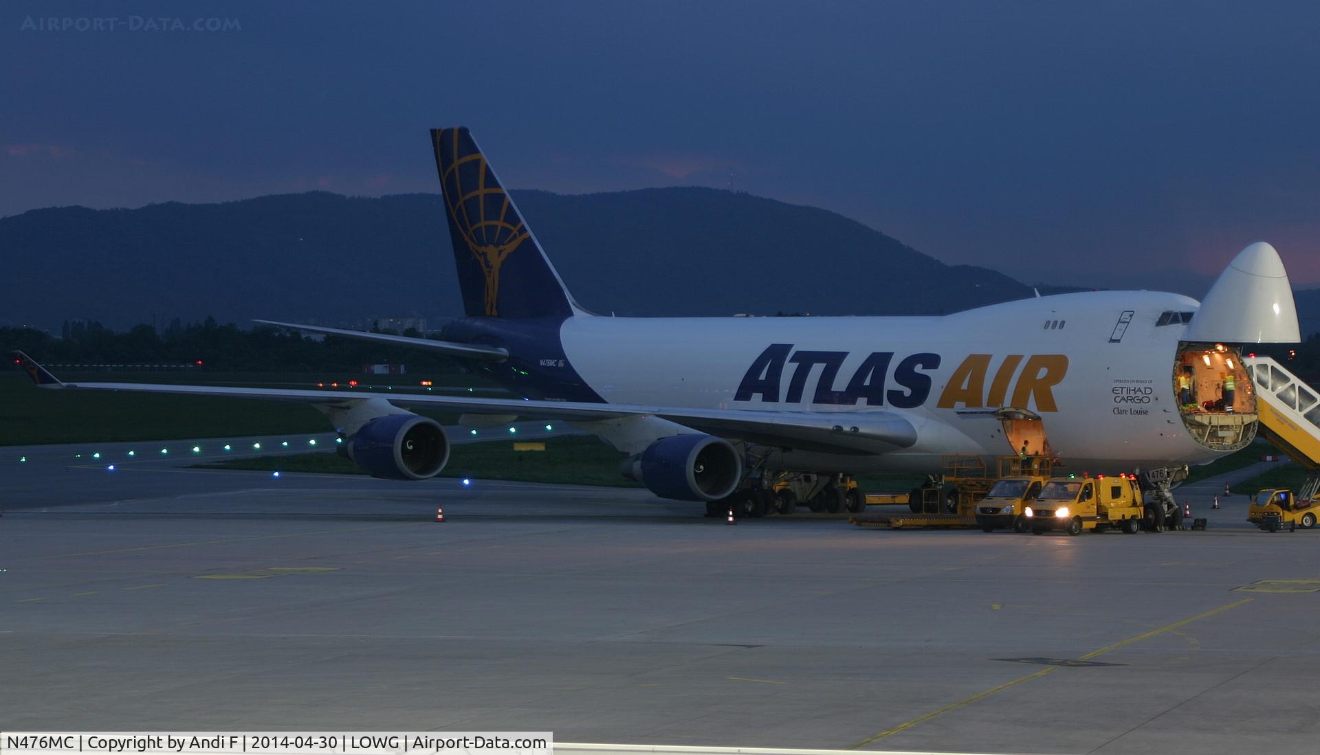 N476MC, 1999 Boeing 747-47UF C/N 29256, Atlas Air Boeing 747-47U(F/SCD)