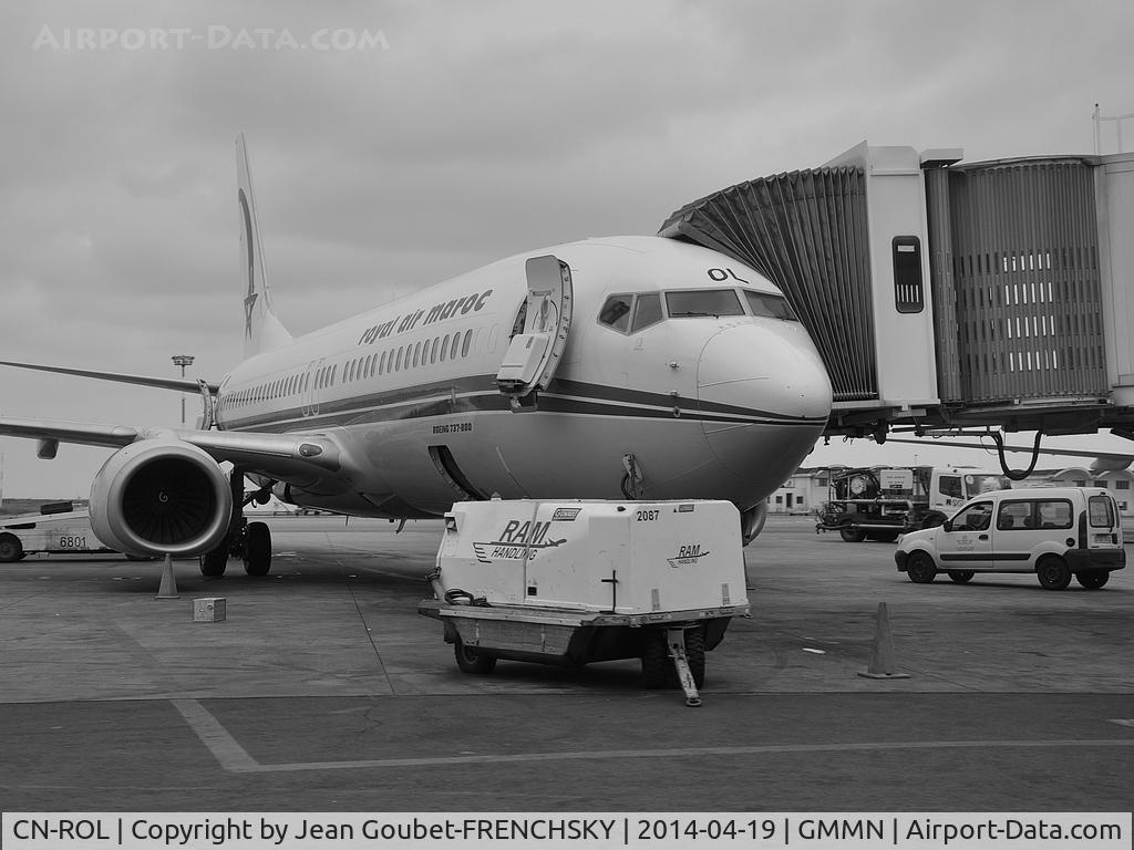 CN-ROL, 2007 Boeing 737-8B6 C/N 33065, RAM to Dakar