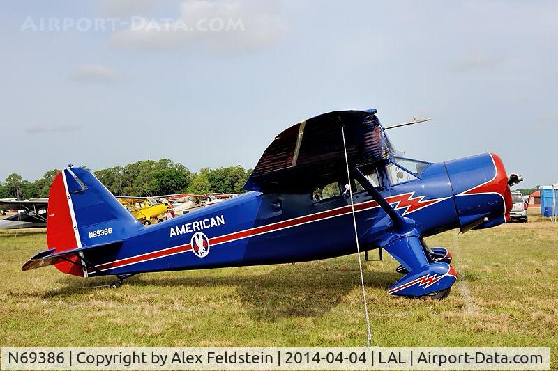 N69386, Stinson V77 Reliant C/N 77-332, Sun-N-Fun 2014
