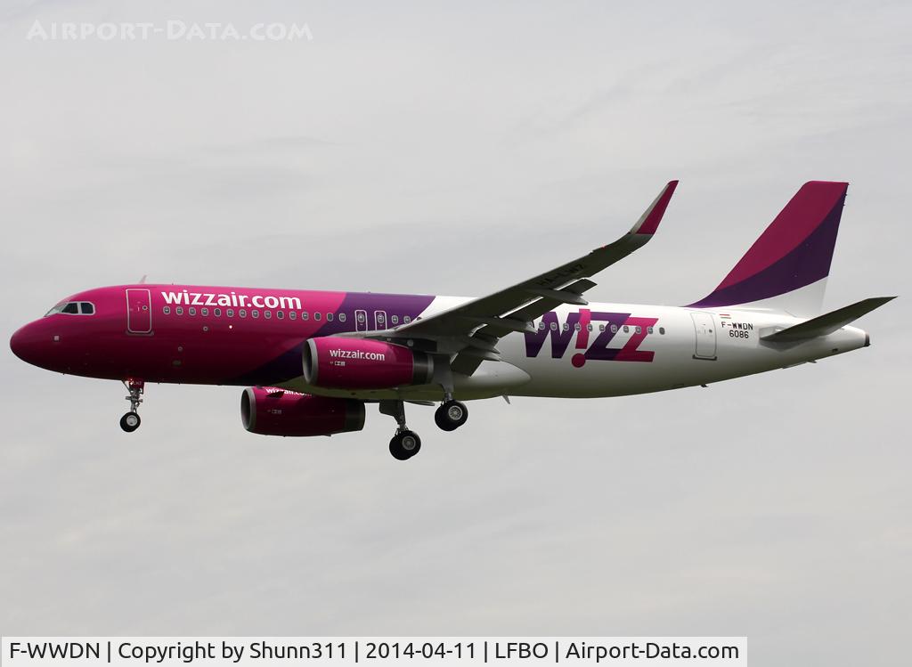 F-WWDN, 2014 Airbus A320-232 C/N 6086, C/n 6086 - To be HA-LWZ