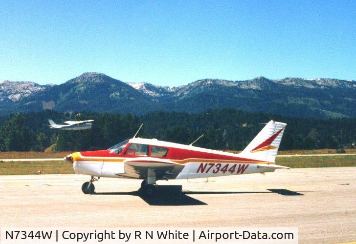 N7344W, 1963 Piper PA-28-180 Cherokee C/N 28-1221, Cascade, Idaho