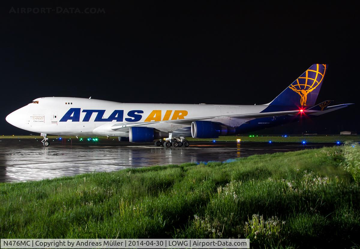 N476MC, 1999 Boeing 747-47UF C/N 29256, Cargo flight.