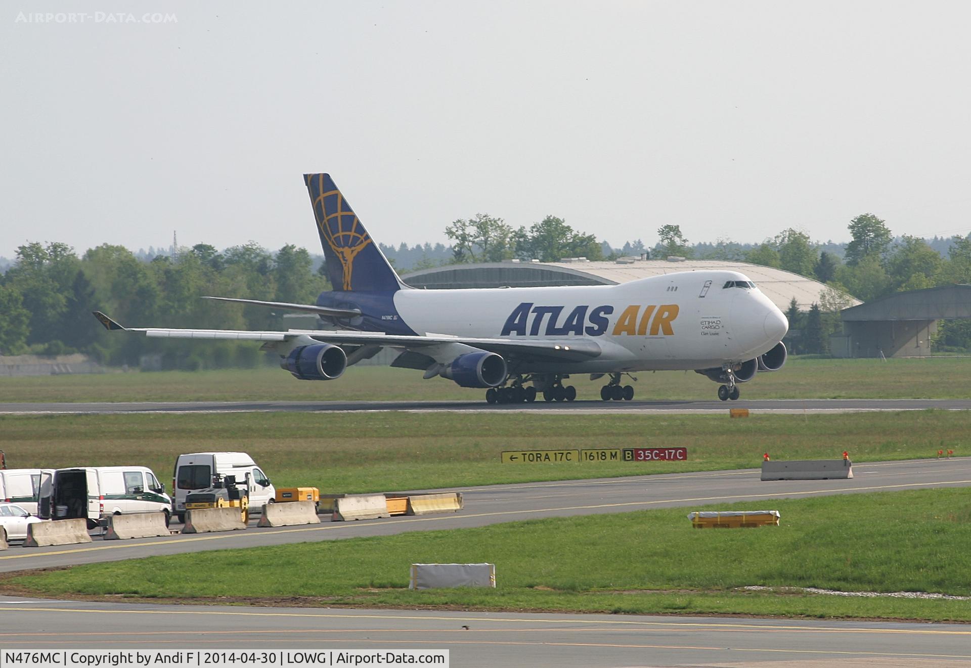 N476MC, 1999 Boeing 747-47UF C/N 29256, Atlas Air Boeing 747-47U(F/SCD)