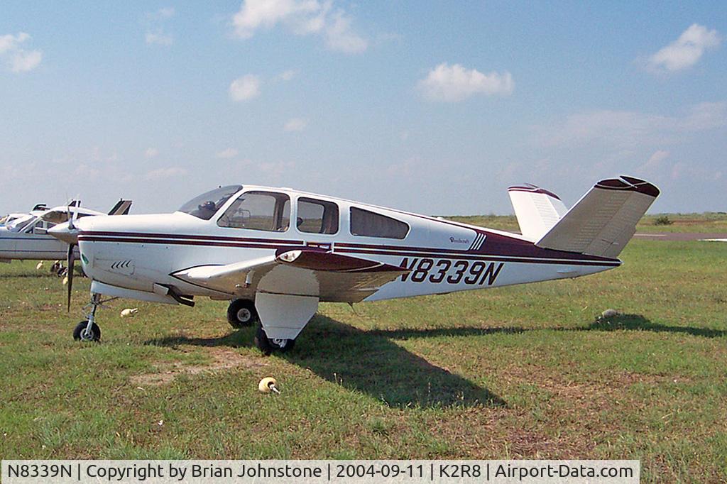 N8339N, 1968 Beech V35A Bonanza C/N D-8746, N8339N Beech V35A Bonanza 2rb 11.9.04
