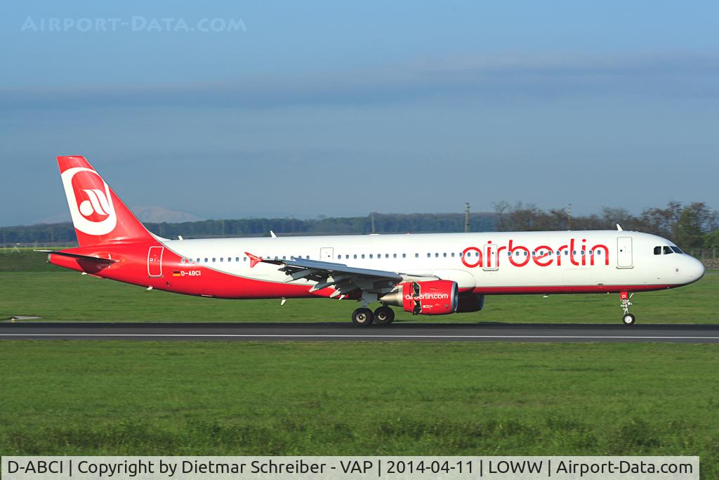 D-ABCI, 2012 Airbus A321-211 C/N 5038, Air Berlin Airbus 321