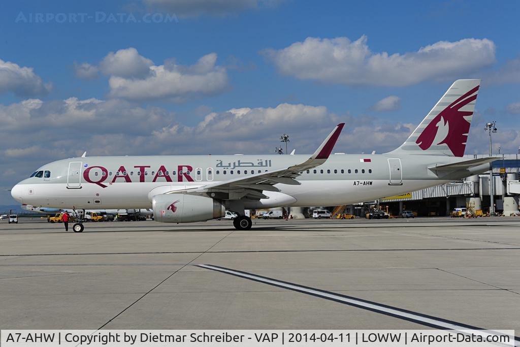 A7-AHW, 2012 Airbus A320-232 C/N 5217, Qatar Airways Airbus 320