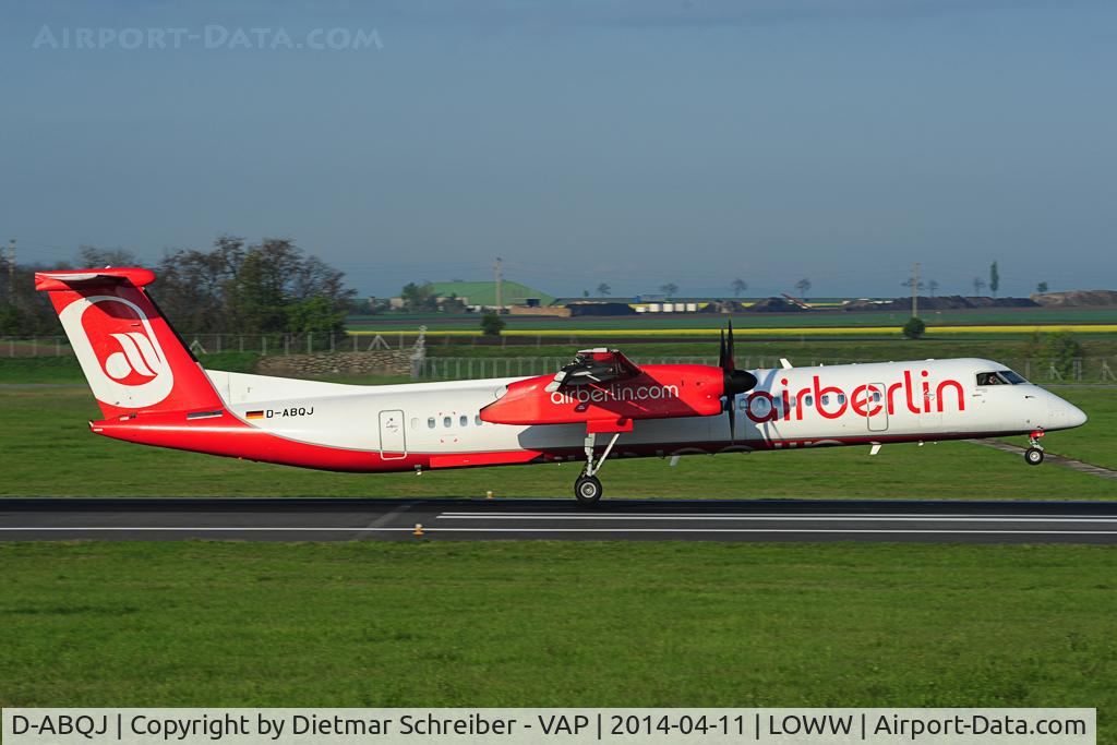 D-ABQJ, 2009 De Havilland Canada DHC-8-402Q Dash 8 C/N 4274, Air Berlin Dash 8-400
