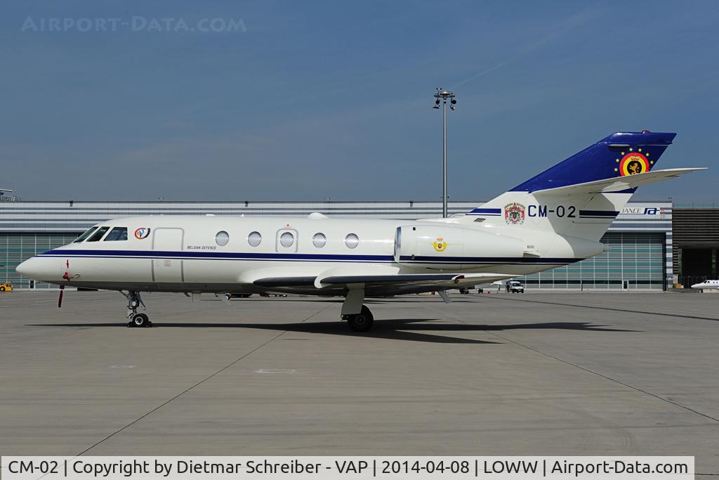 CM-02, 1973 Dassault Falcon (Mystere) 20E C/N 278, Belgium AIr Force Falcon 20
