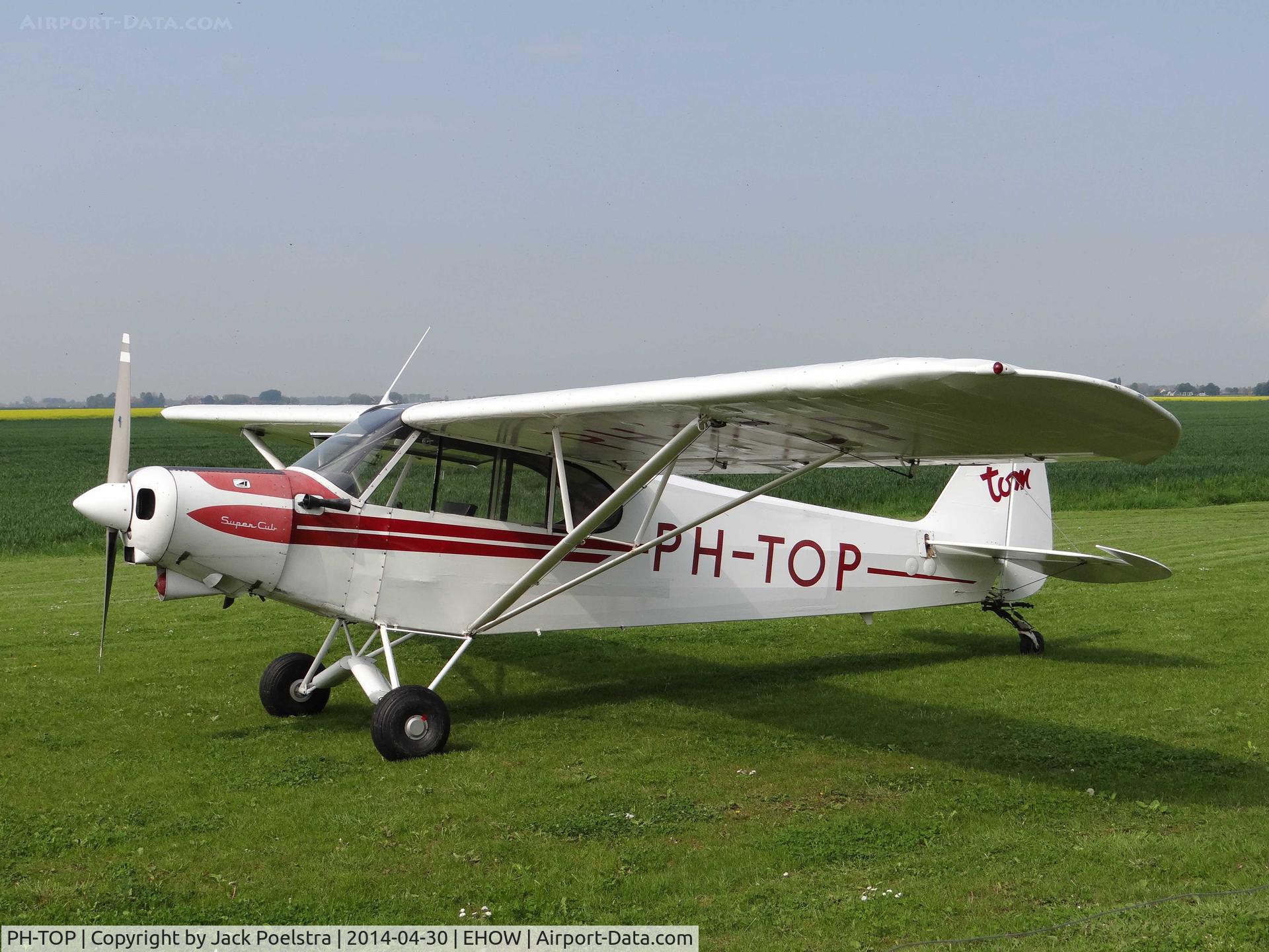PH-TOP, 1965 Piper PA-18-150 Super Cub C/N 18-8257, PH-TOP of vliegb. Tom van der Meulen at Oostwold