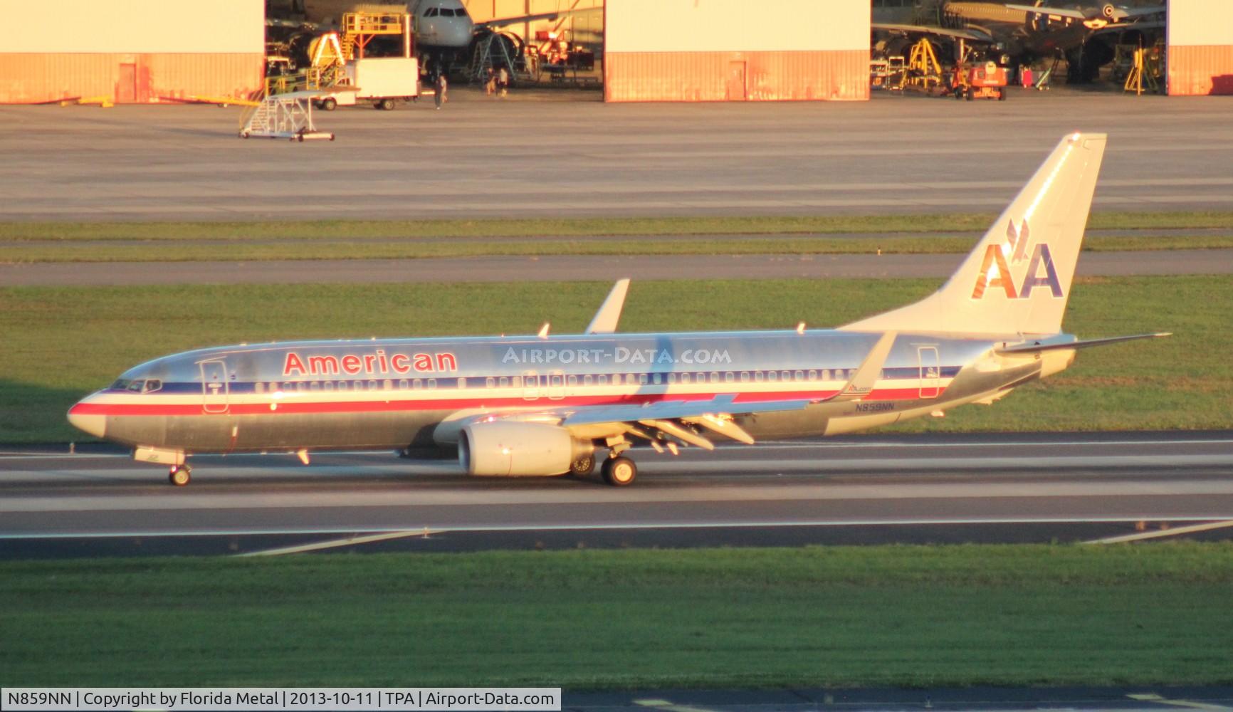 N859NN, Boeing 737-823 C/N 29555, American 737-800