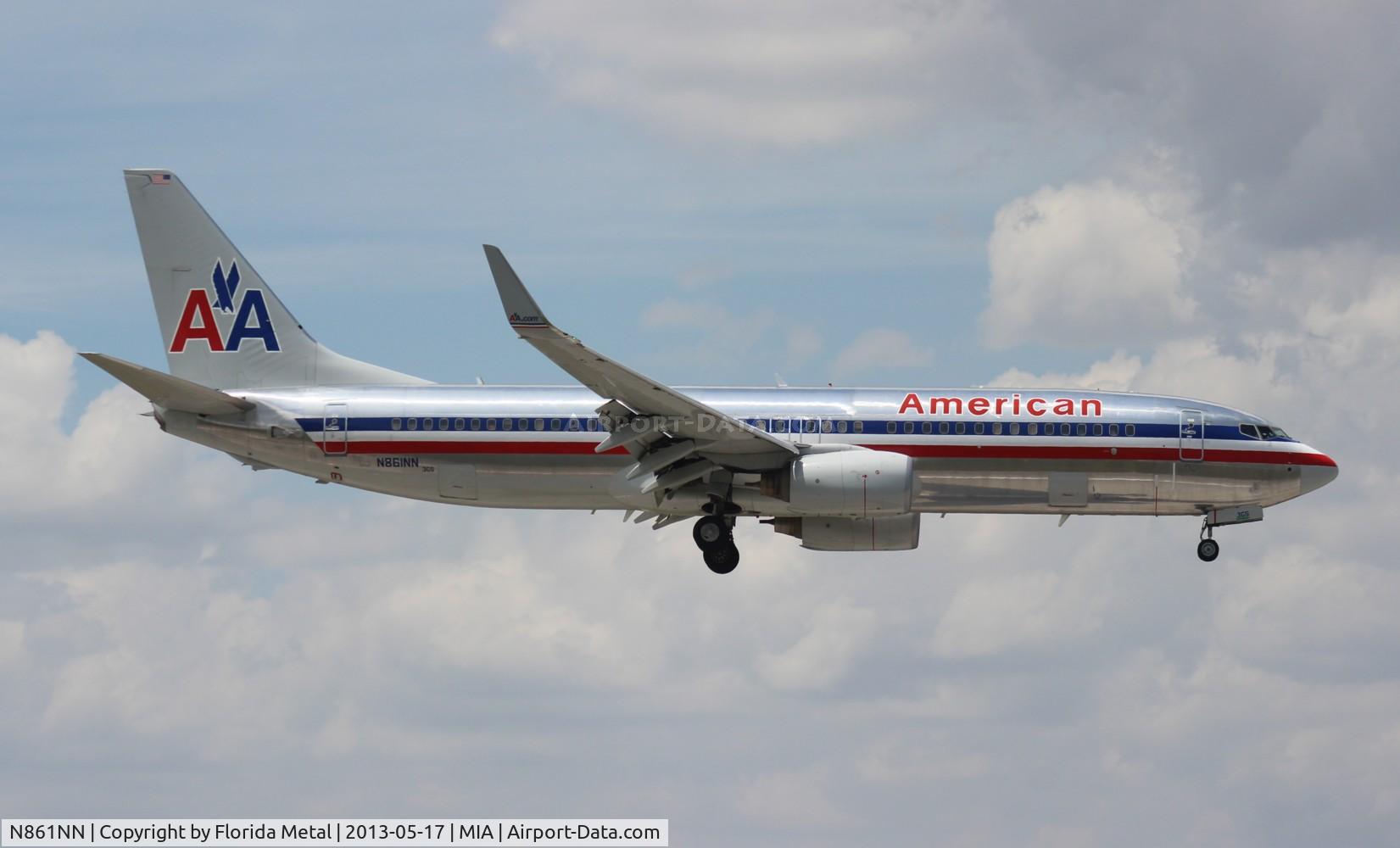 N861NN, 2010 Boeing 737-823 C/N 31109, American 737-800
