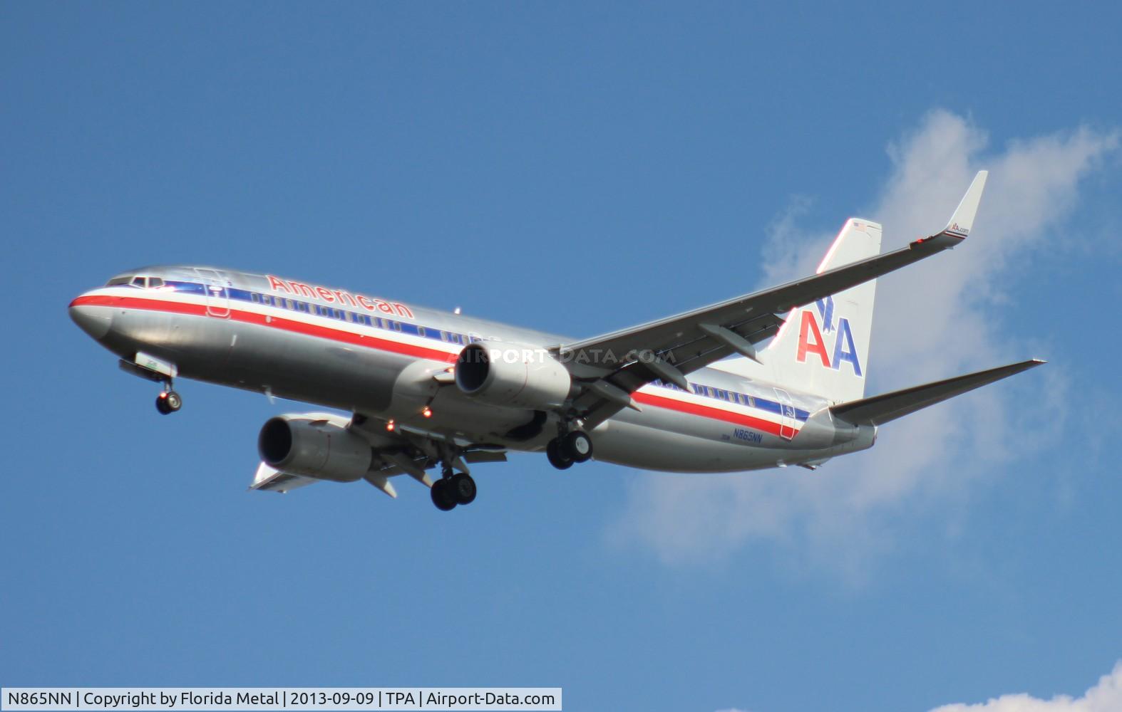 N865NN, 2010 Boeing 737-823 C/N 29554, American 737-800