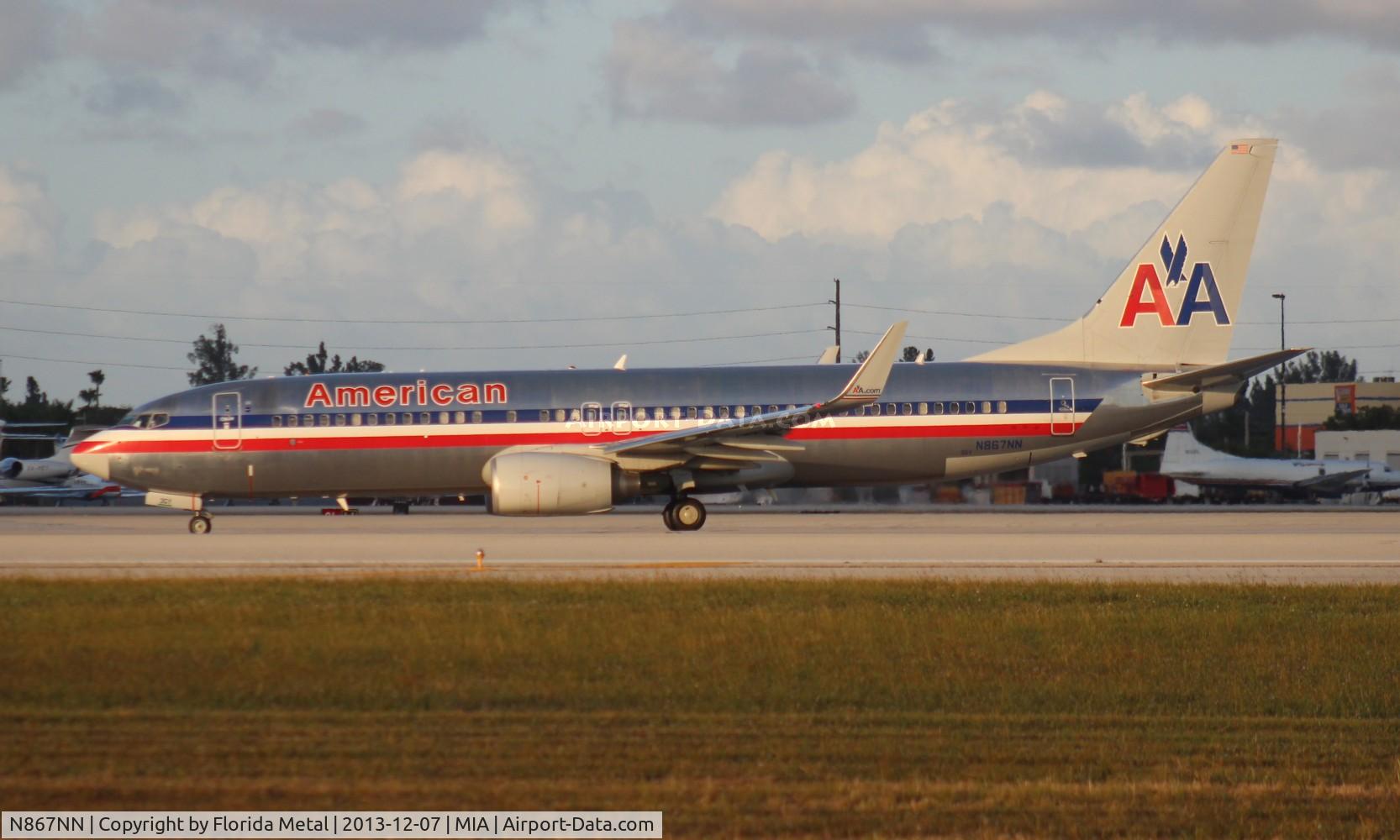 N867NN, 2011 Boeing 737-823 C/N 40762, American 737-800